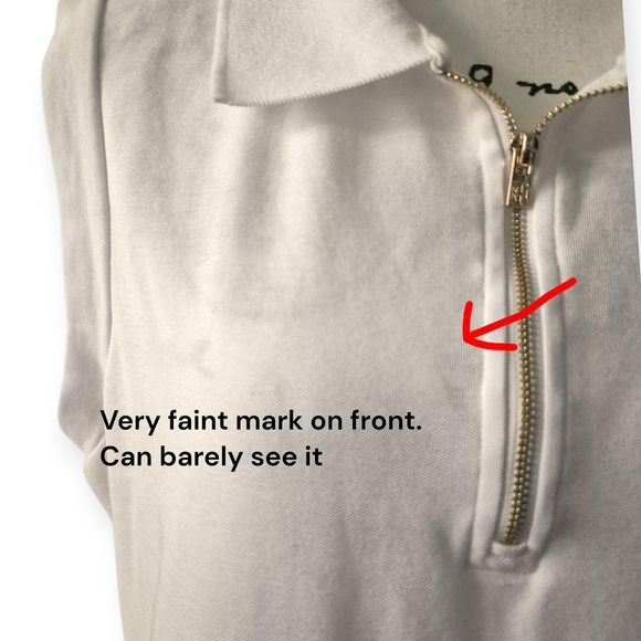 Tommy Hilfiger Solid Tennis Dress Women's Dress White Sz L - Picture 7 of 10